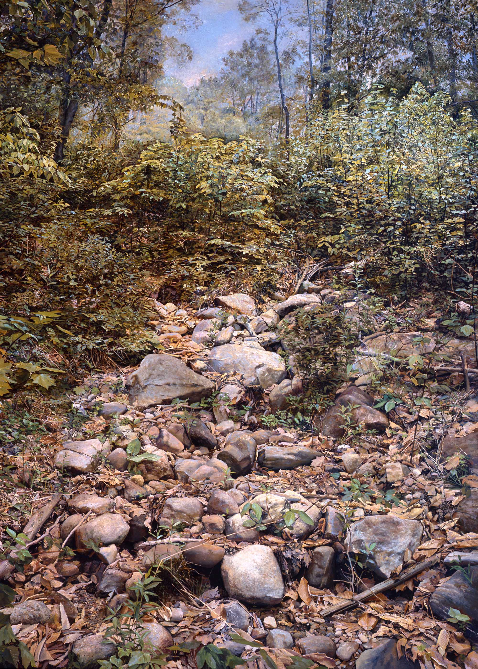 9 The Hounds of Spring, 1988, oil on linen,  96 x 68 inches
